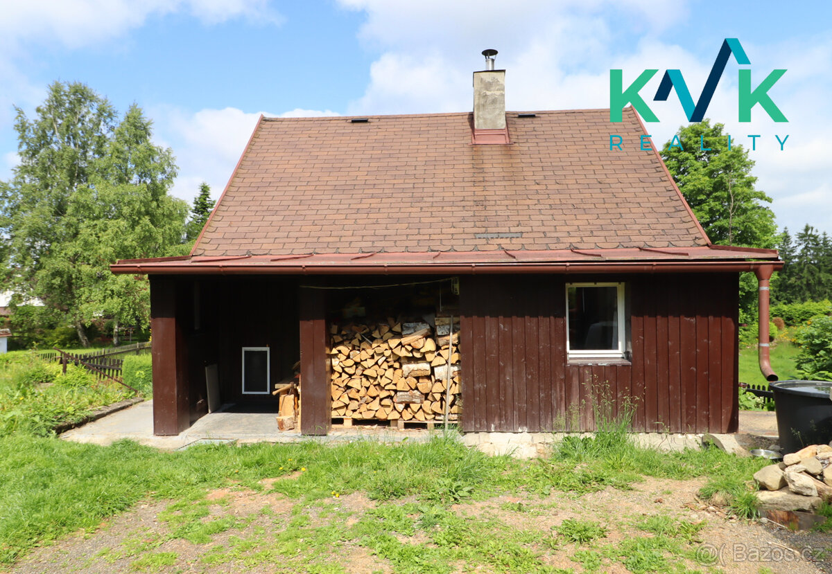 Prodej zděné chaty 3+1 se zahradou, pozemek 400 m², Jindřic - 20