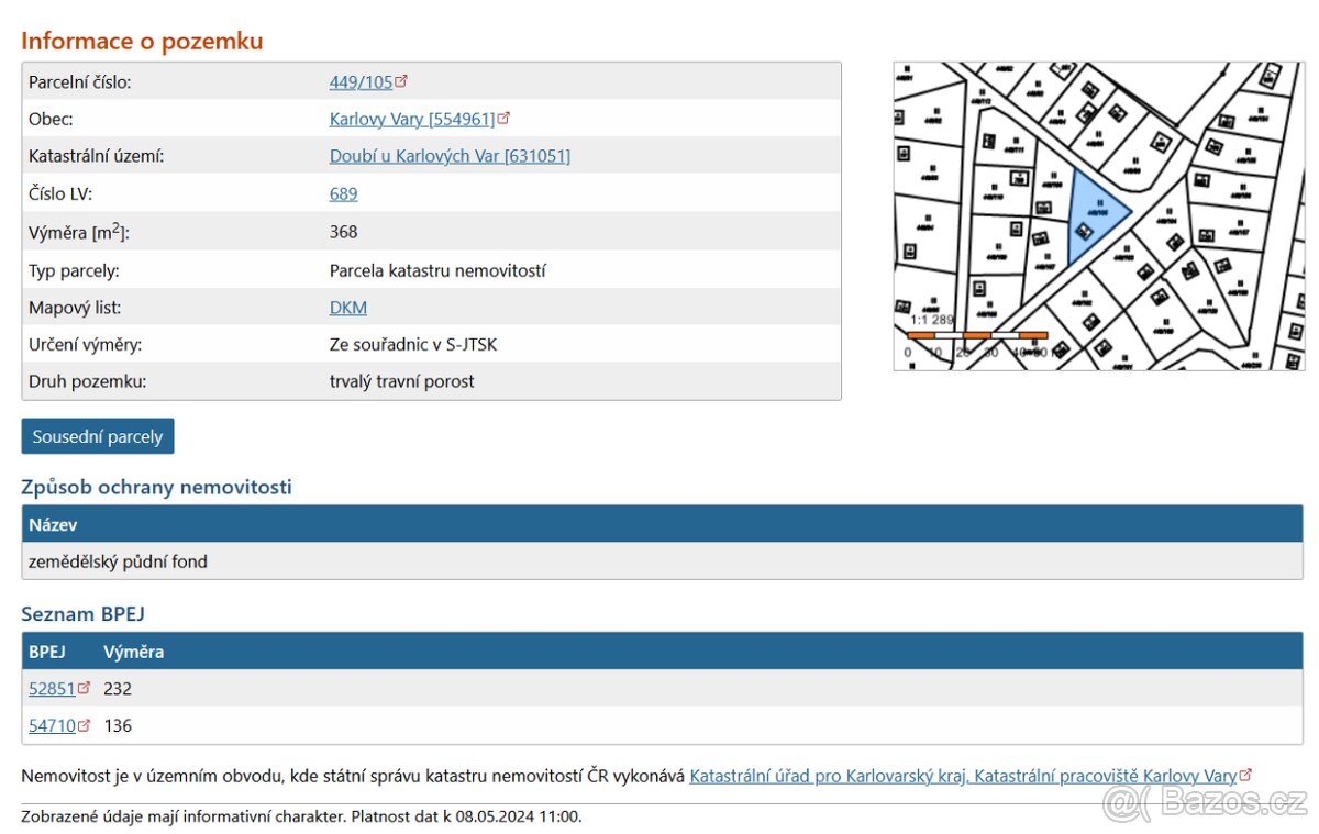 Prodám chatu 45m s pozemkem 368m. Karlovy Vary Doubí. - 20