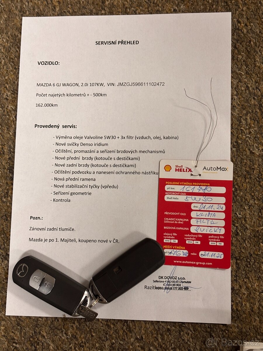 Mazda 6 2.0i,2013,161TKM,1.MAJ.XENON,RVM,TZ,PDC,ALU,SERVIS - 20