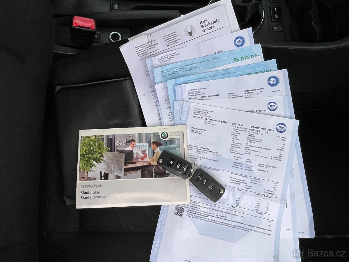 Škoda Roomster 1,2 TSi Serviska, Climatronic - 20