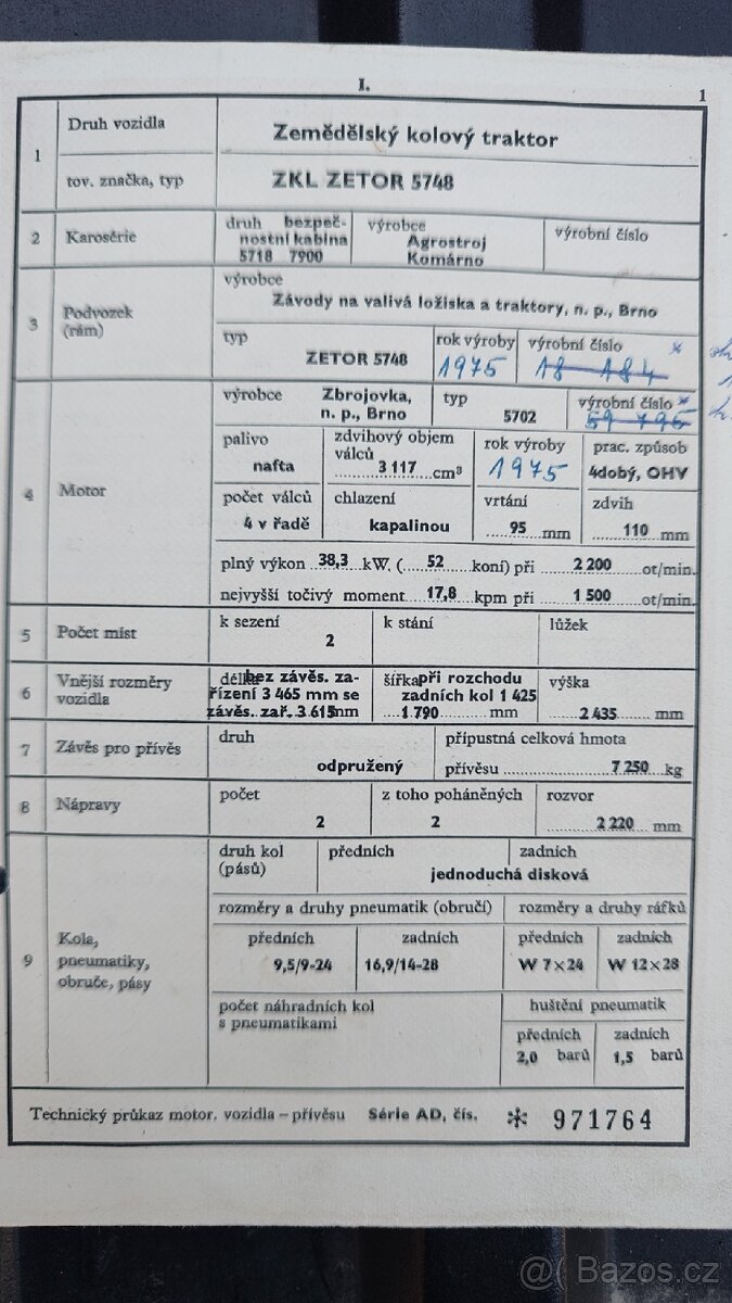 Prodám Zetor 5748 - 20