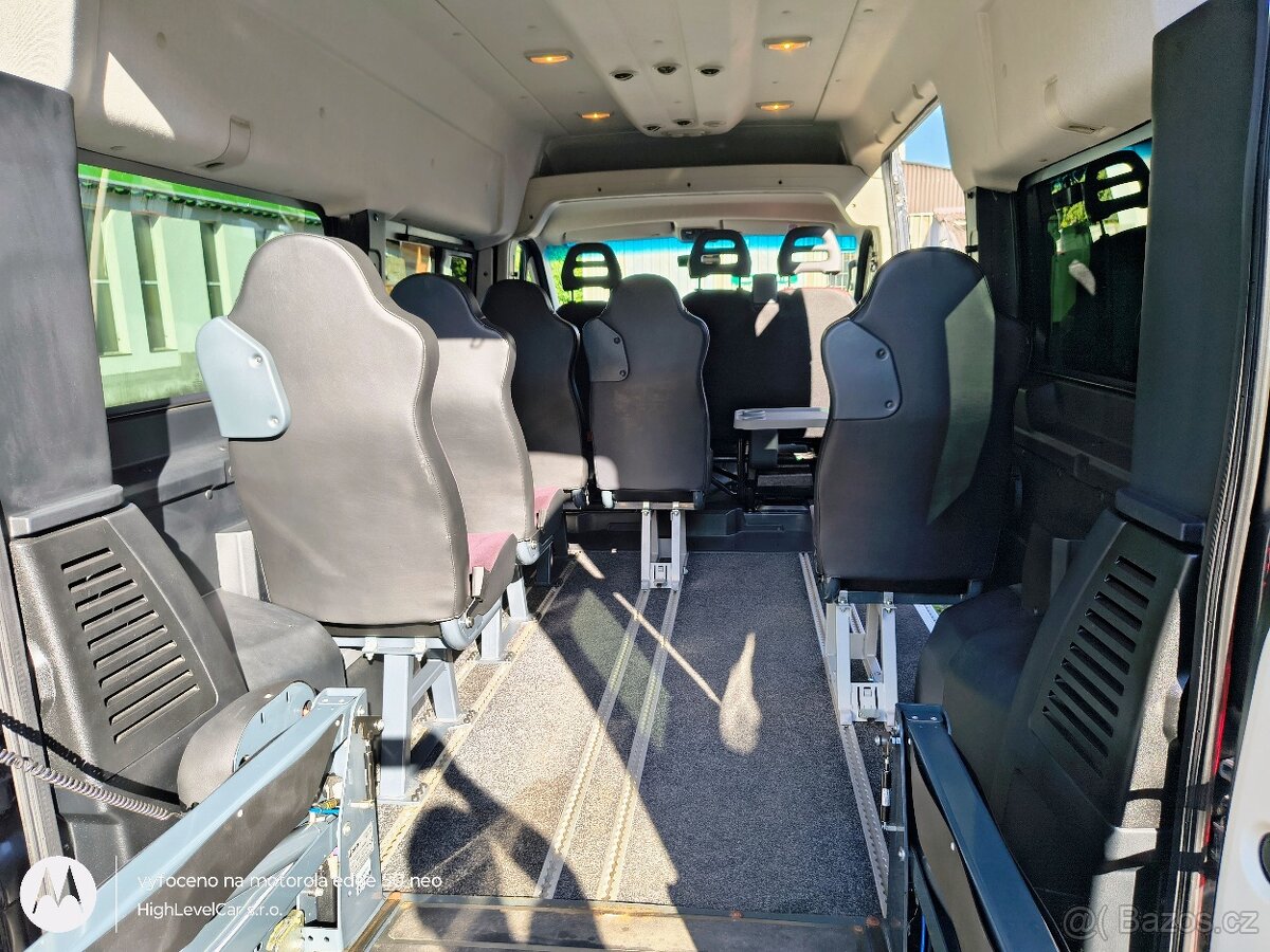 Fiat Ducato 2.3JTD 109kW 8 míst/hydraulika/vozíčkář - 20