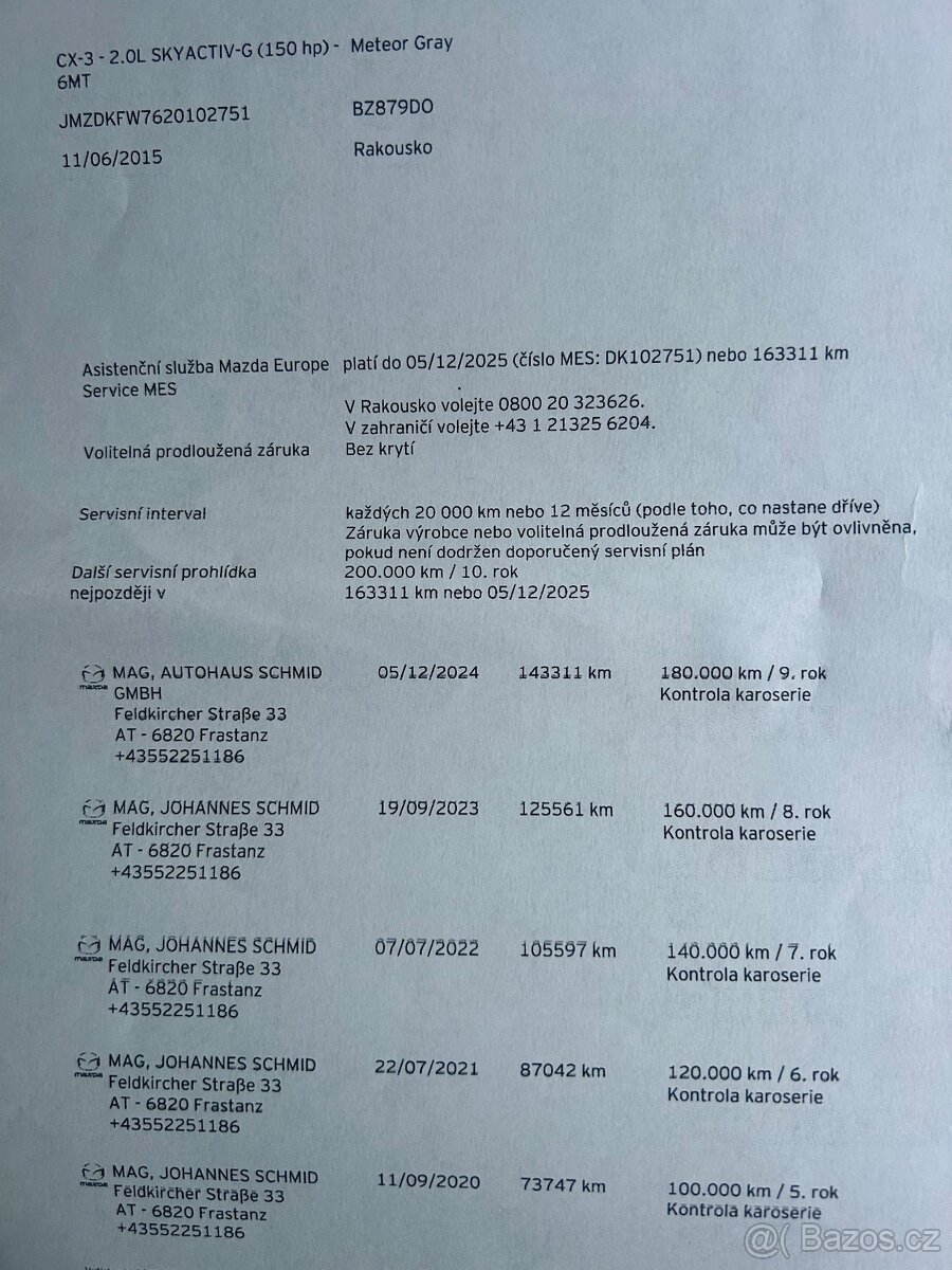 MAZDA CX-3 2.0i 110KW 4x4 KUŽE-LED-KAMERA-NAVI-HEADUP-VYHŘEV - 20