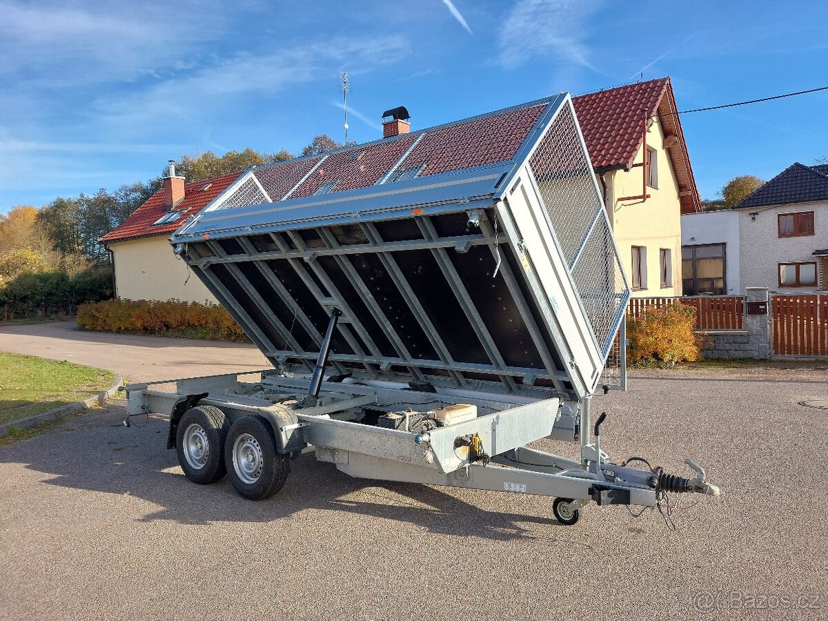 nákladní přívěs třístranný sklápěč - 20
