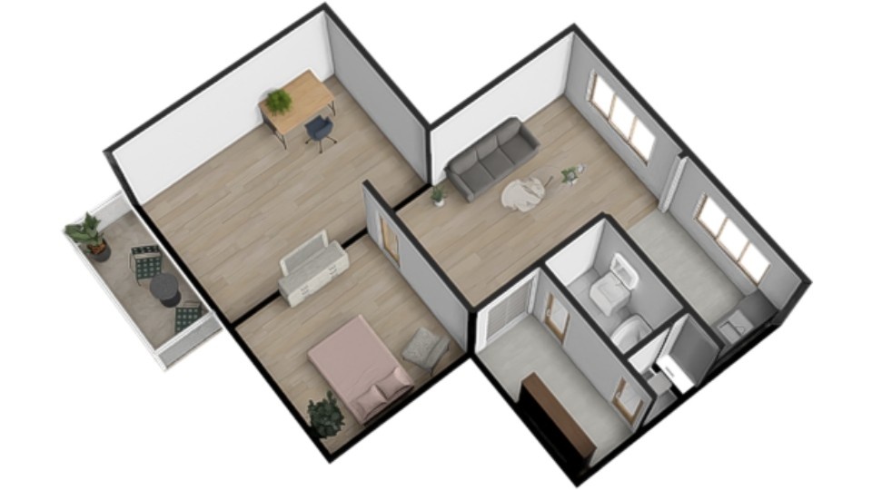 Prodej bytu 3+1 s balkonem Jihlava- Vrchlického - 20