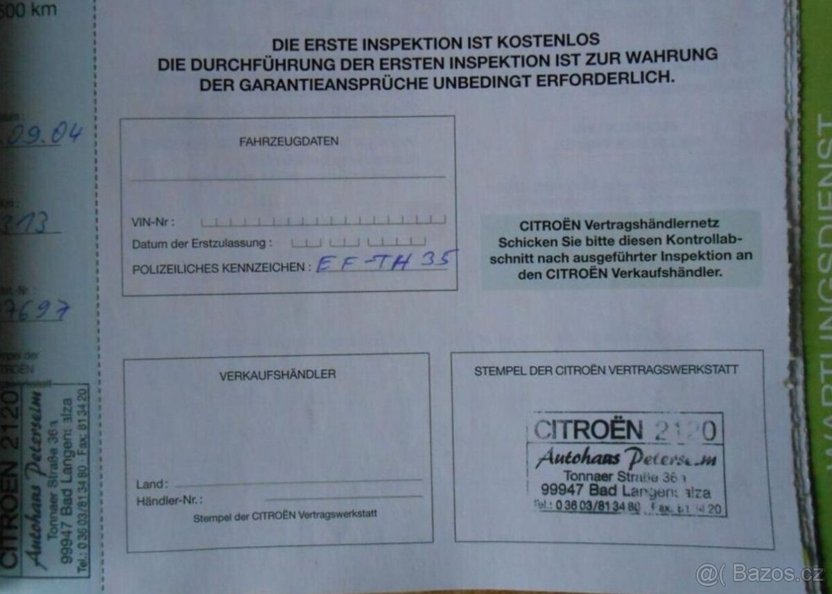 Citroën C3 1,1 44 kW KLIMA Serviska benzín - 20