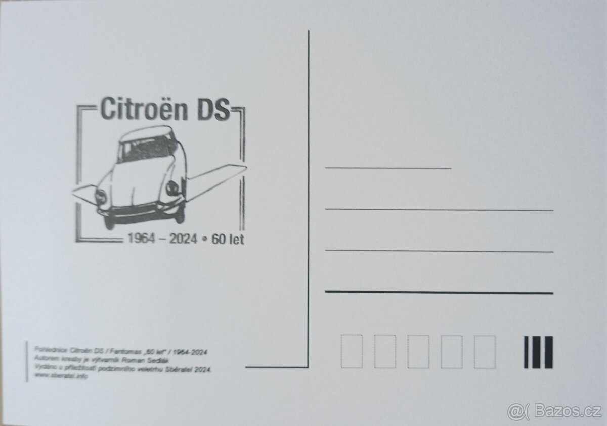 0 Euro Souvenir Citroen DS Fantomas konvolut komplet pouze 2 - 20