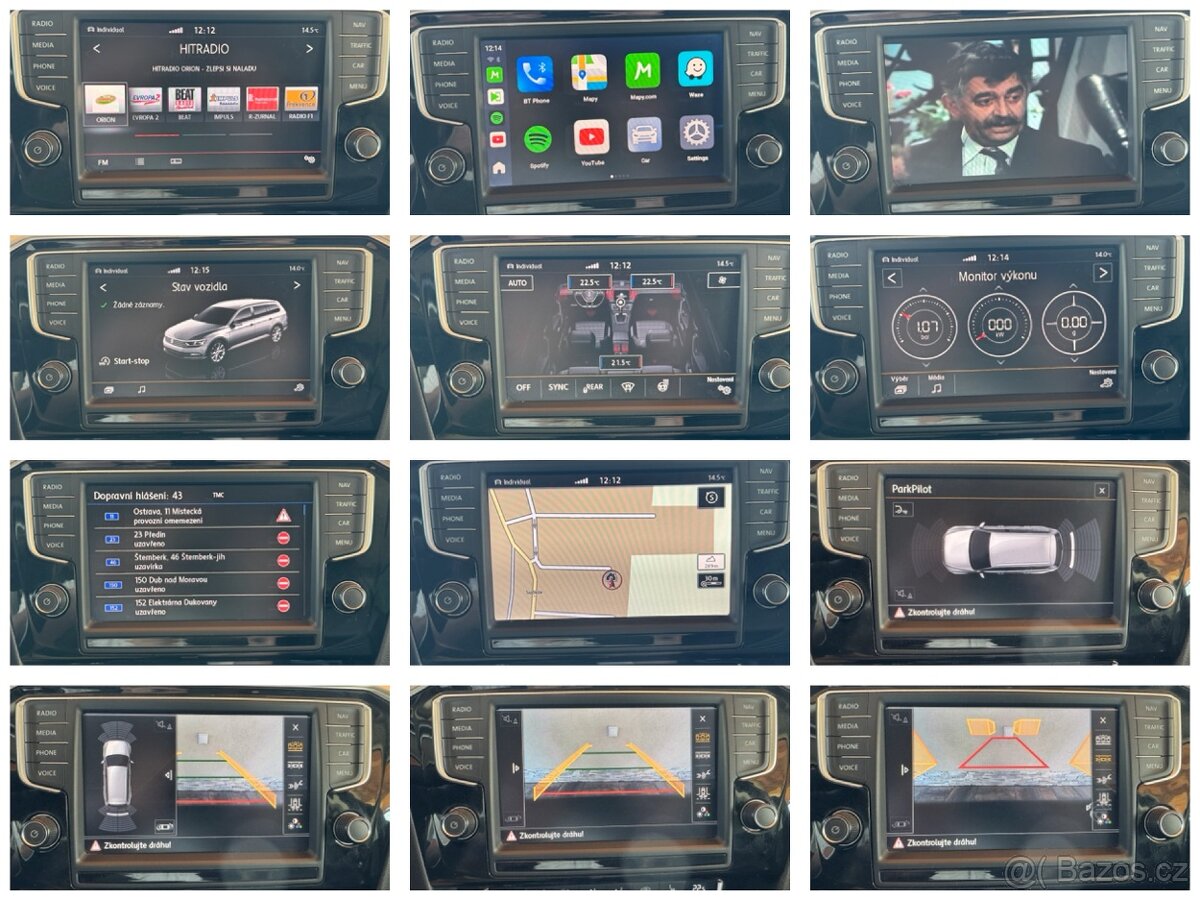 VW Passat R-Line 2.0 BiTDI 176kW 4x4, 2x kola, pano, ACC,DCC - 20