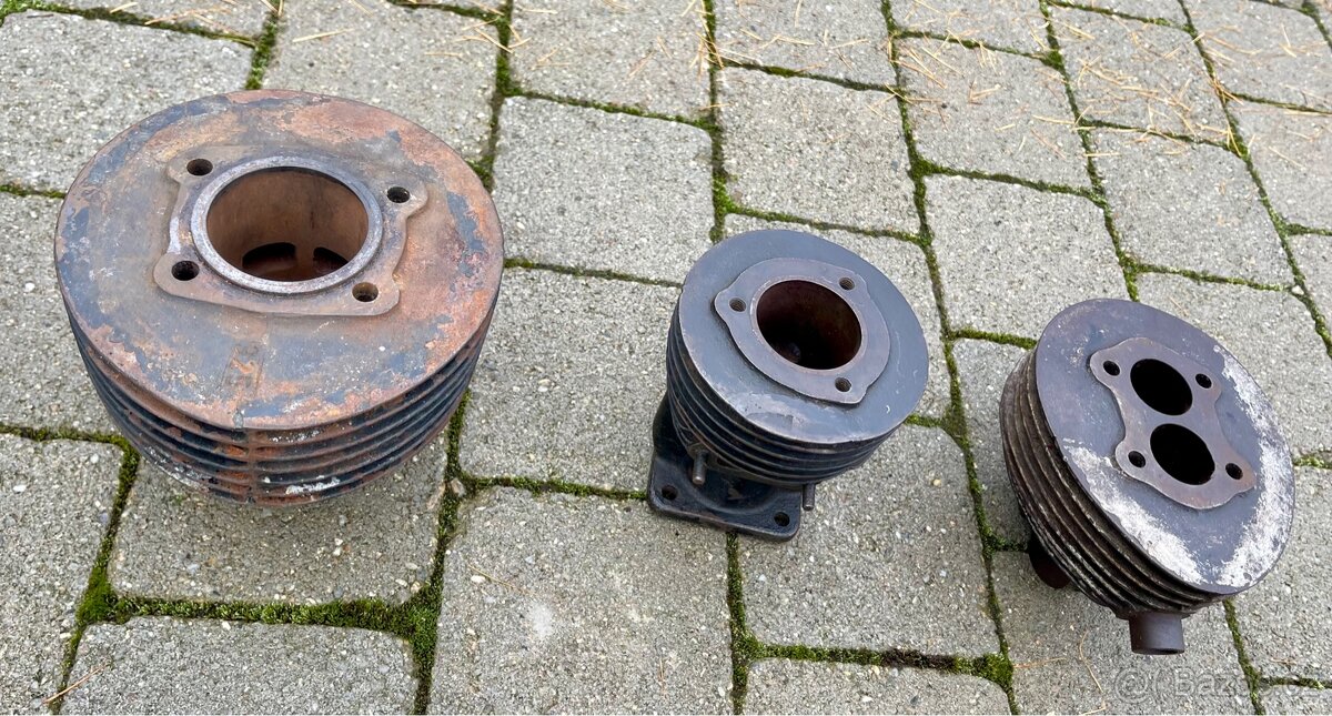 Jawa perak, Robot - válce a písty - 20