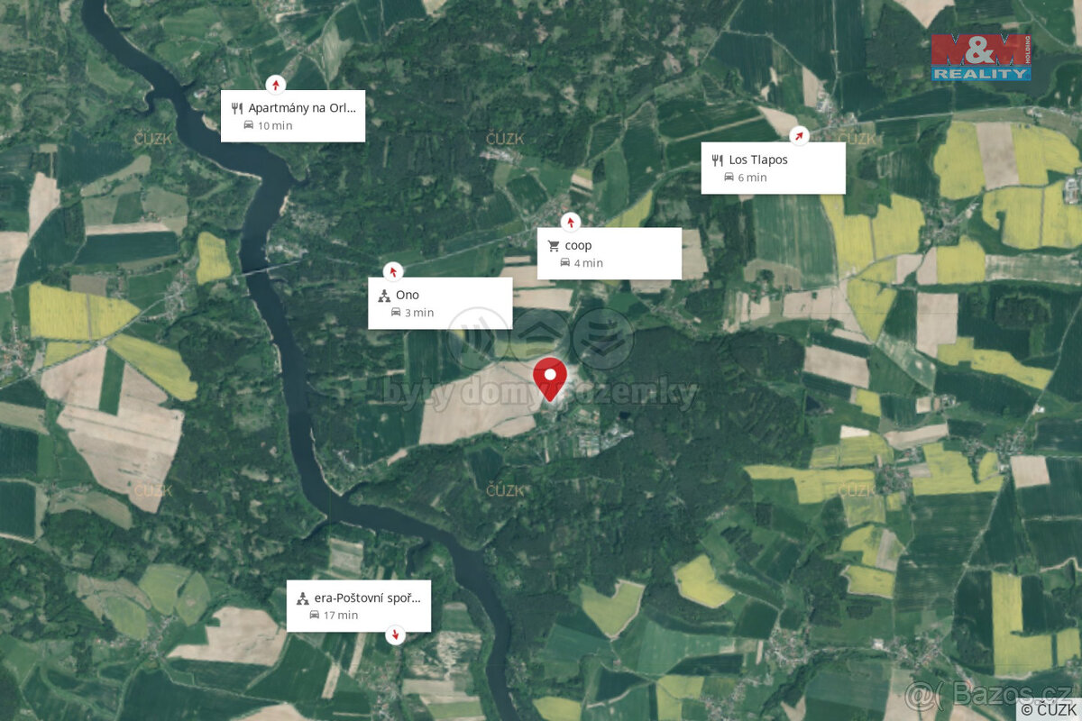 Prodej chalupy 2+1, 263 m², Olešná nad Vltavou - 20