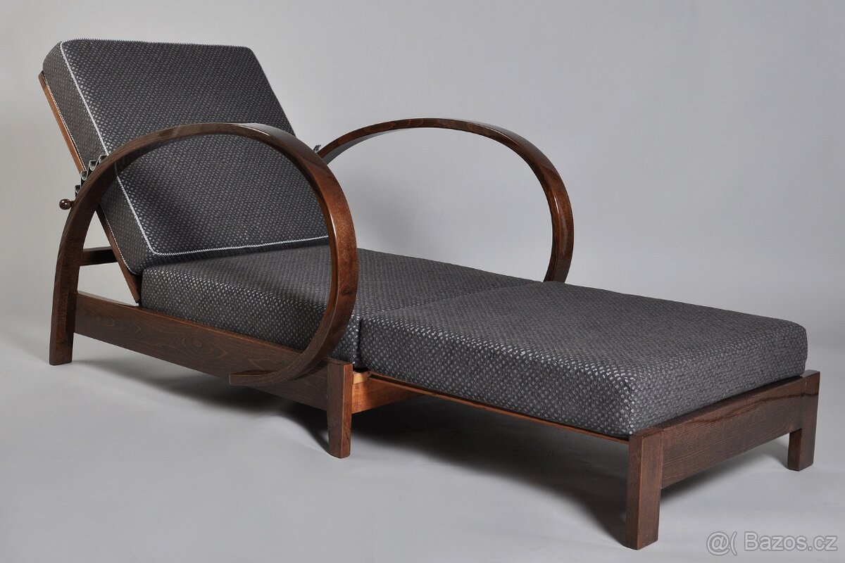 Polohovací křeslo- Halabala - 20