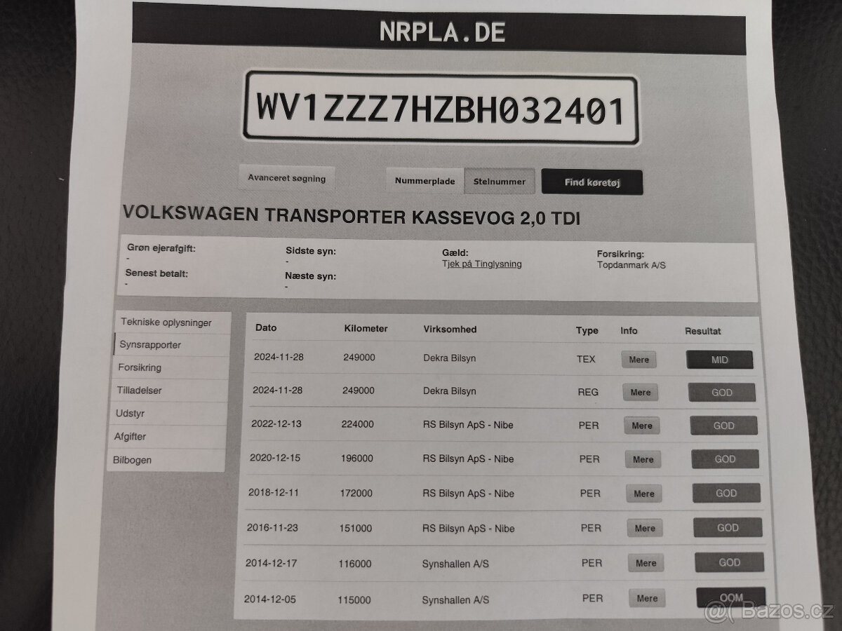 Volkswagen Transporter 2,0TDI 103KW L2H1 AC NOVÉ ROZVO+SPOJK - 20