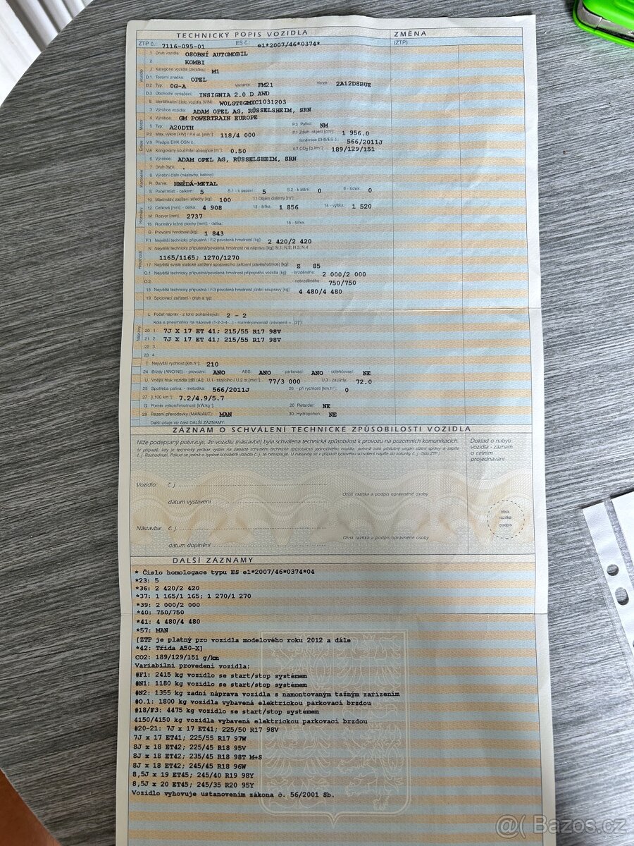 Opel Insignia, KOMBI, 4X4 - 20