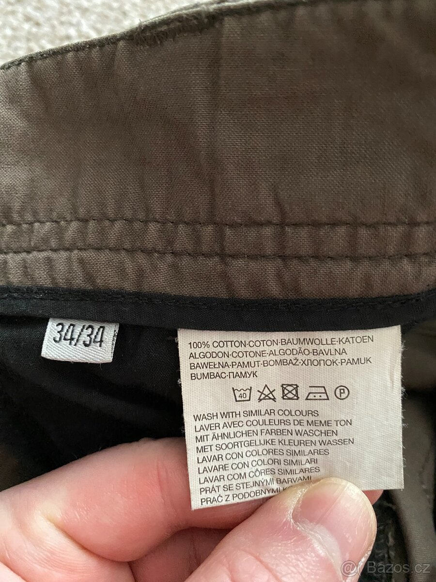 Pánské kapsáčové kalhoty C&A - 34/34 - 20
