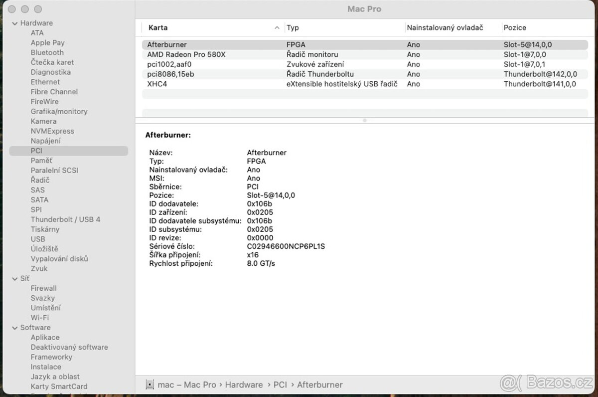 CTO Apple Mac Pro/3,5GHz 8xW/32GB/1TB/R580X/Mouse+TRCKPD/CZ - 20