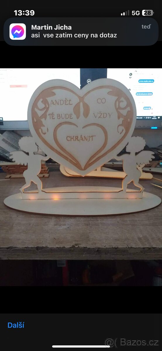 Dřevěné dekorace - 20