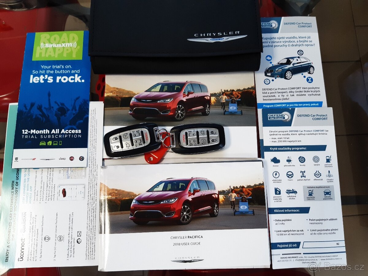 Chrysler Pacifica 3,6L V6, Top výbava,,DVD,Adapt.REZERVACE - 20