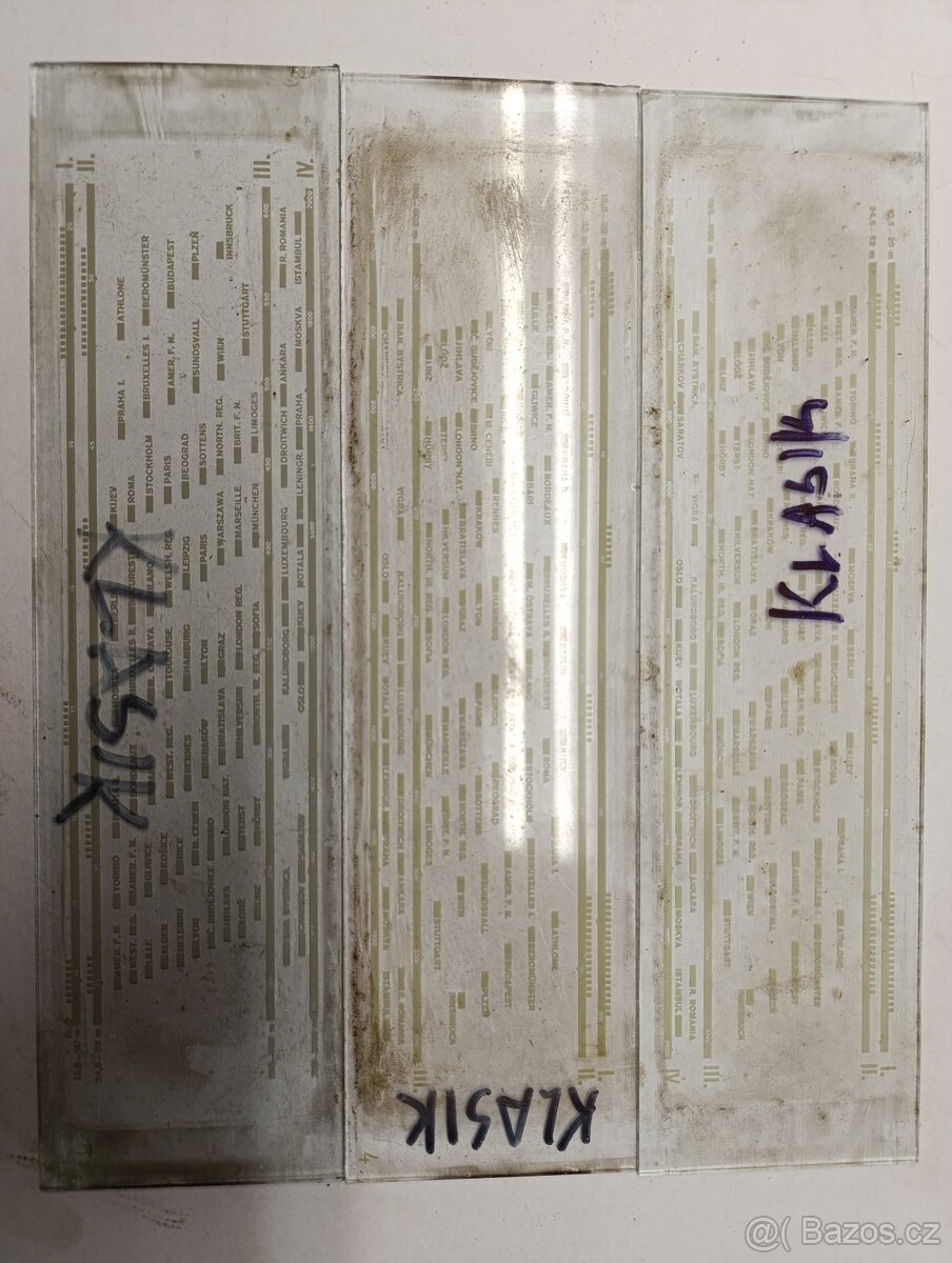 stupnice na starožitná radia - 20