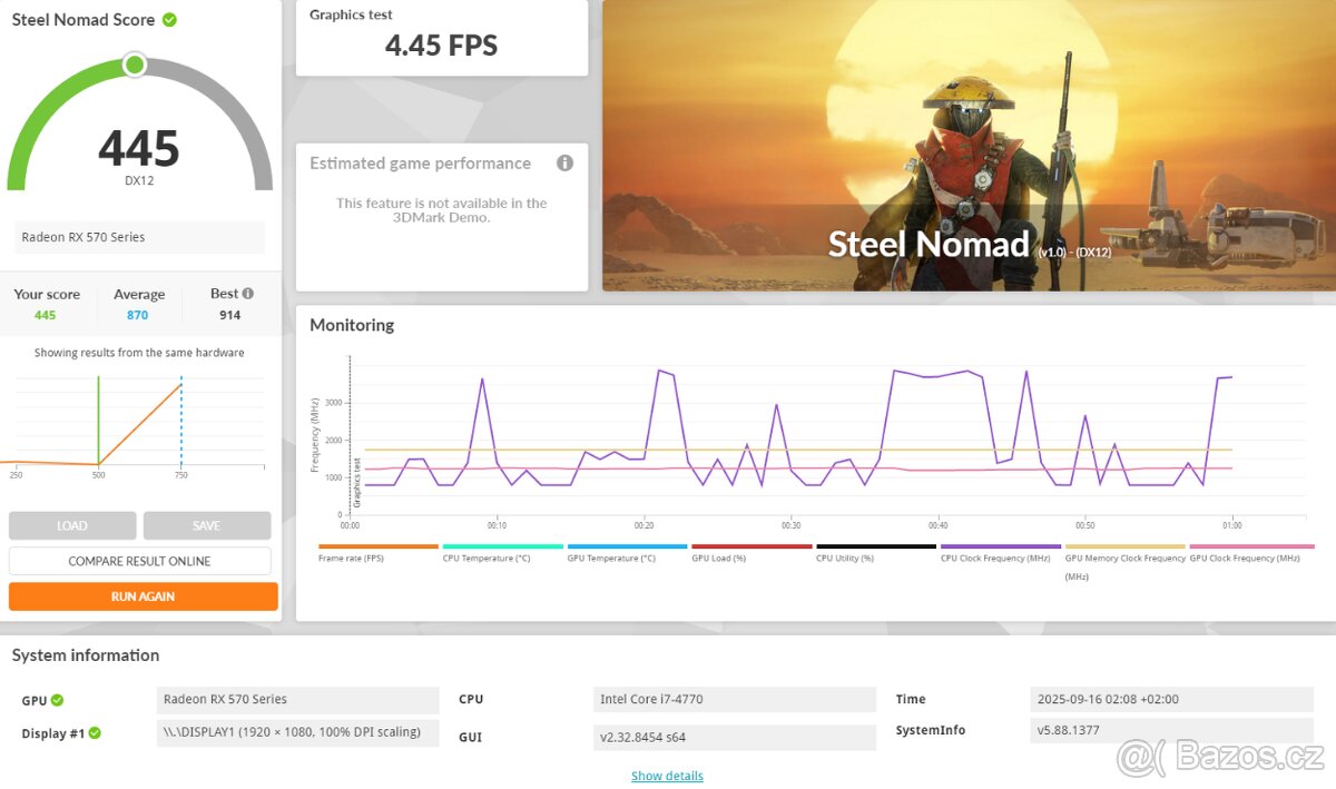 PRODÁNO Intel i7 4770 , RX 570 4GB, 16GB RAM DDR3, 256GB SSD - 20