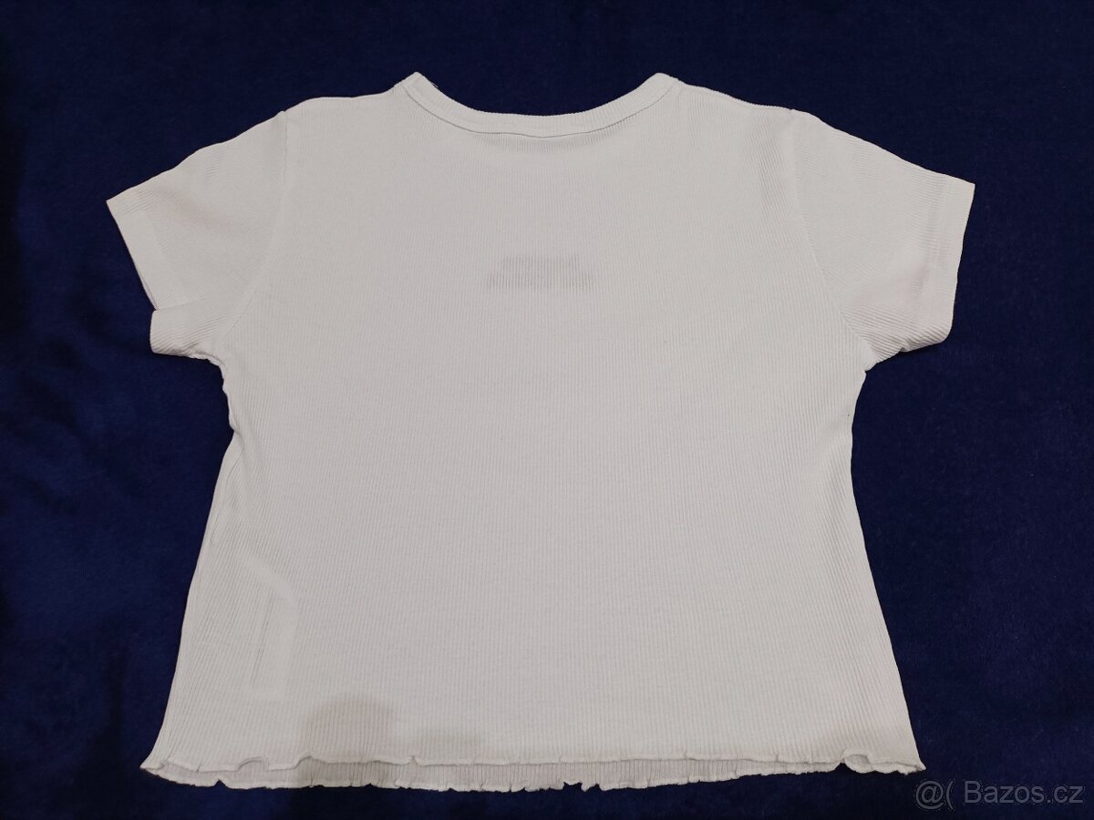 Dívčí triko, crop-top vel. 158/164 - 20
