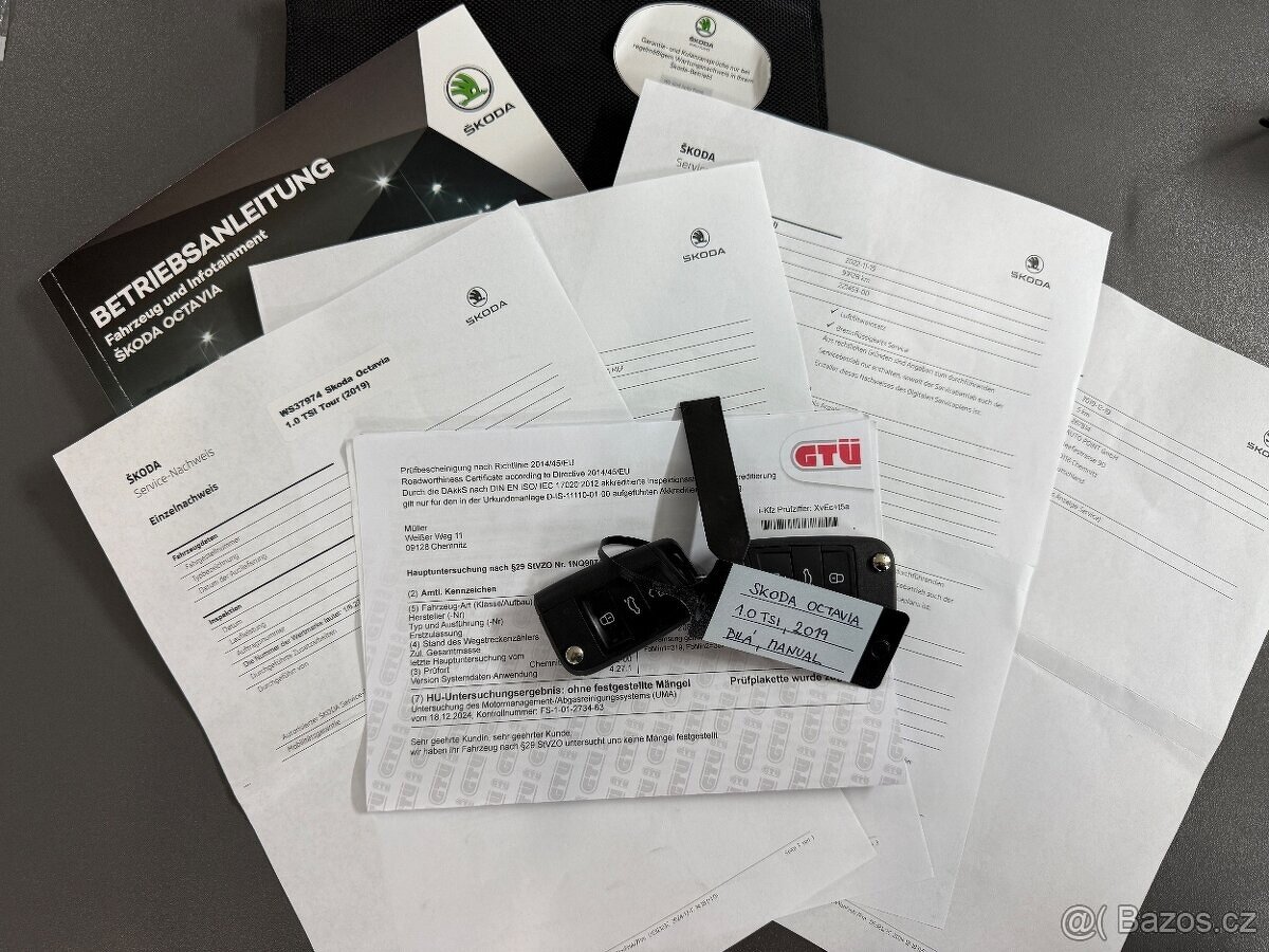 Škoda Octavia kombi 1.0TSI 85kw--manuál--11/2019--158.000km - 20