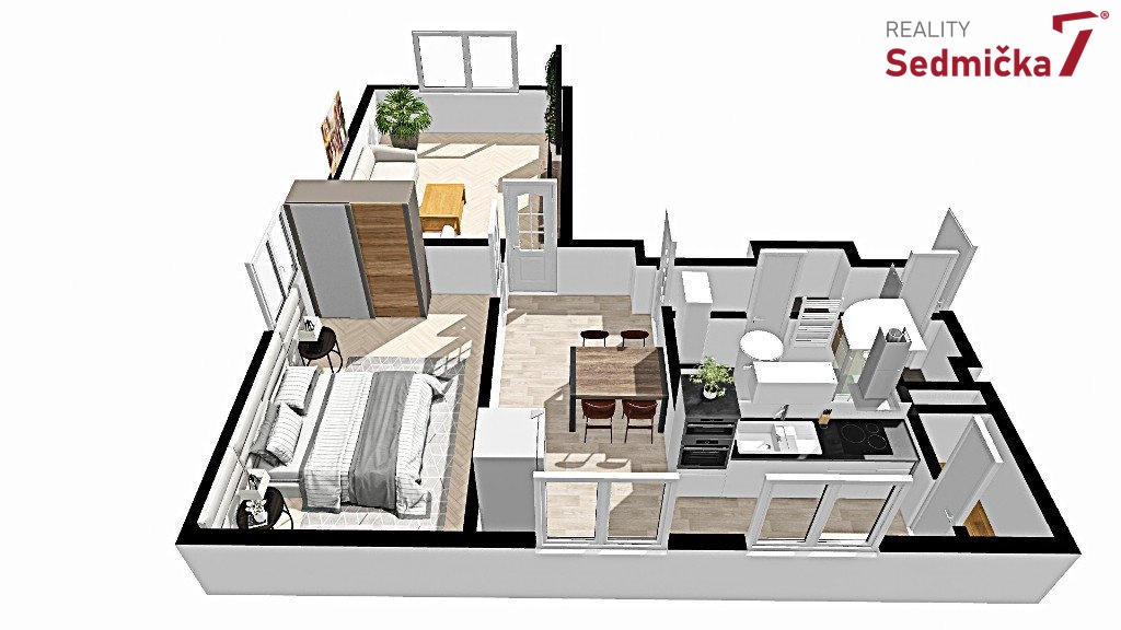 Byt 3+kk Vítanov, ev.č. 00573 - 20