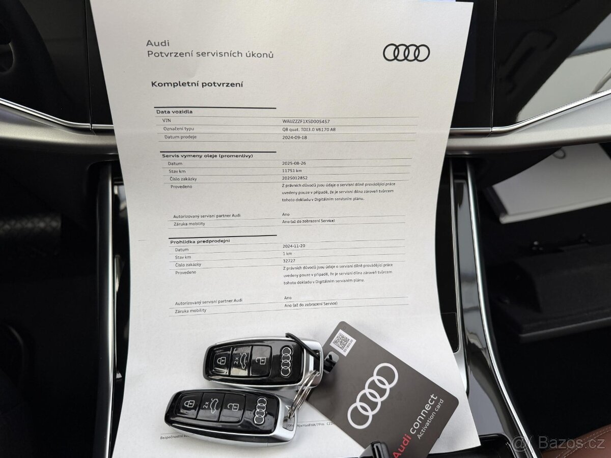 Audi Q8, 3.0Tdi VZDUCH DPH 1-MAJ - 20