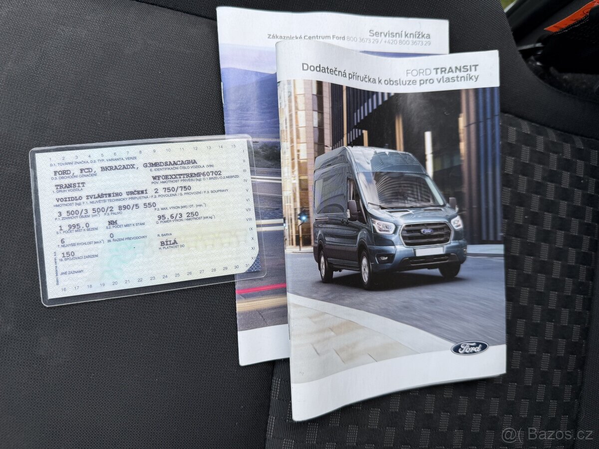 Obytný vůz - vestavba Ford Transit 2021, 6 míst, CZ - 20