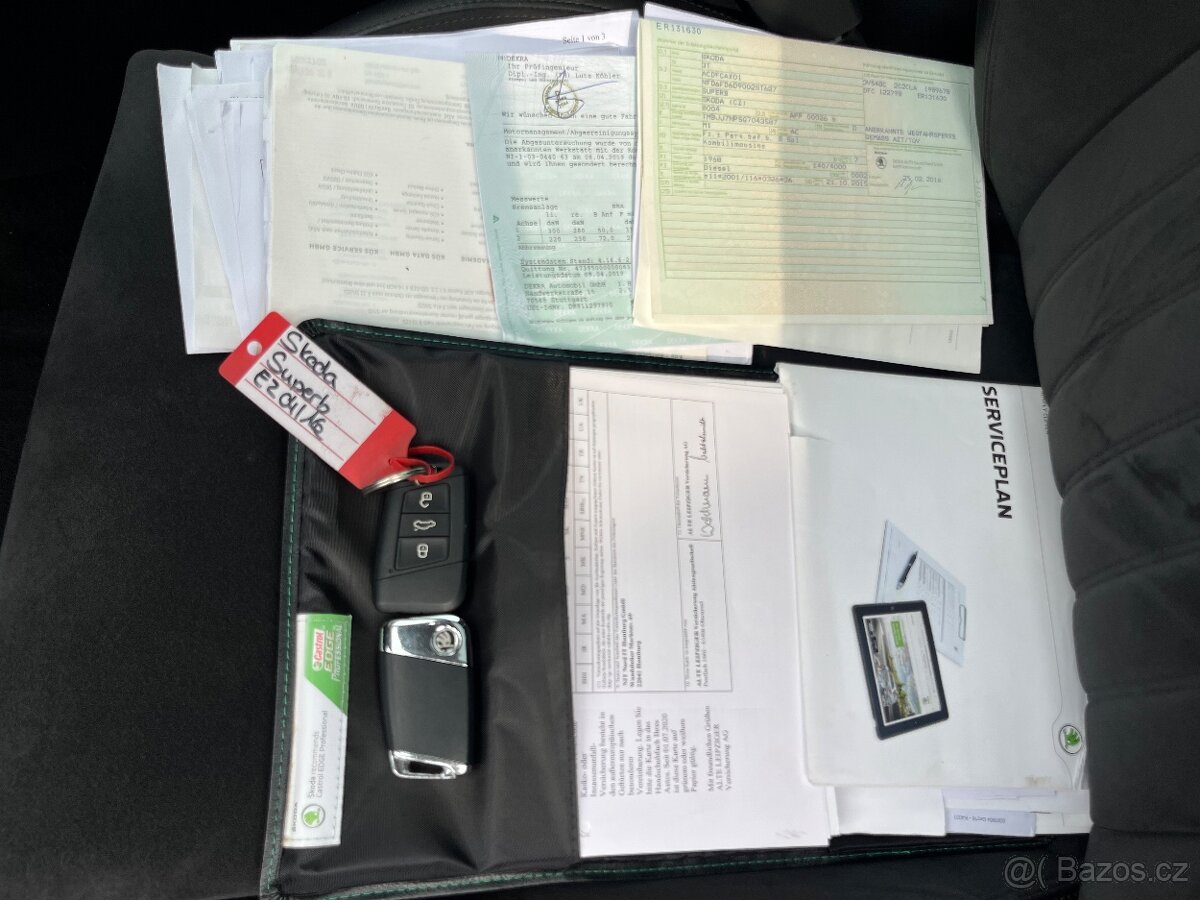 SUPERB 3 2.0TDI 140kw MAX VÝBAVA PANORAMA TOP STAV - 20