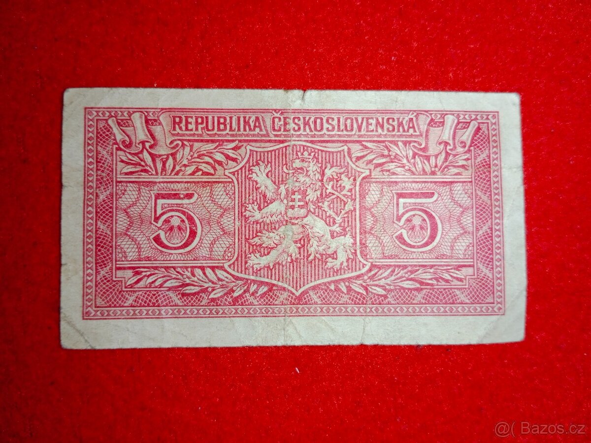 Československé bankovky 10 ks + 1 ks - celkem 11 ks - 20