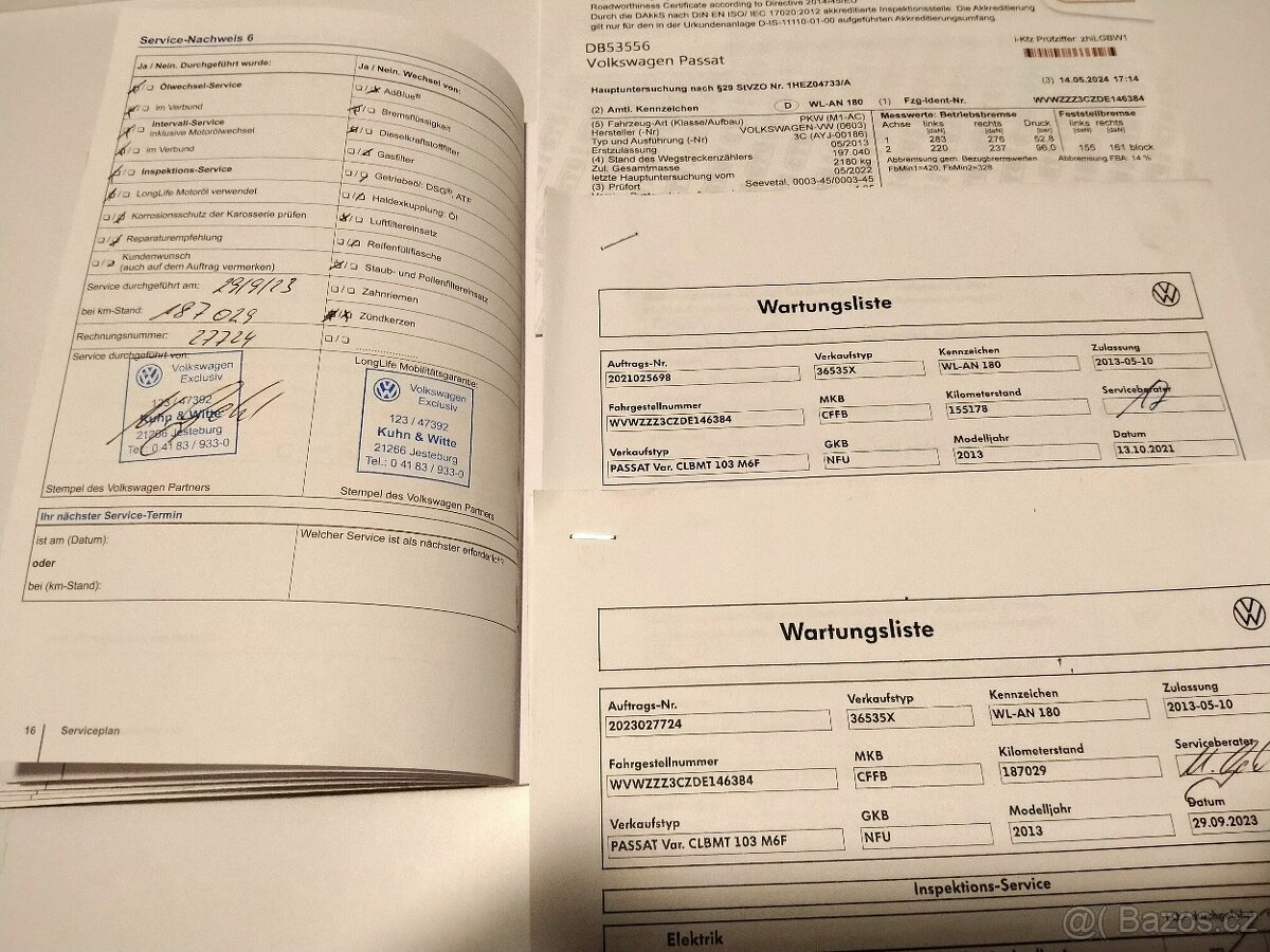 Volkswagen Passat 2.0 TDI, 103 kw Comfortline, Serviska - 20