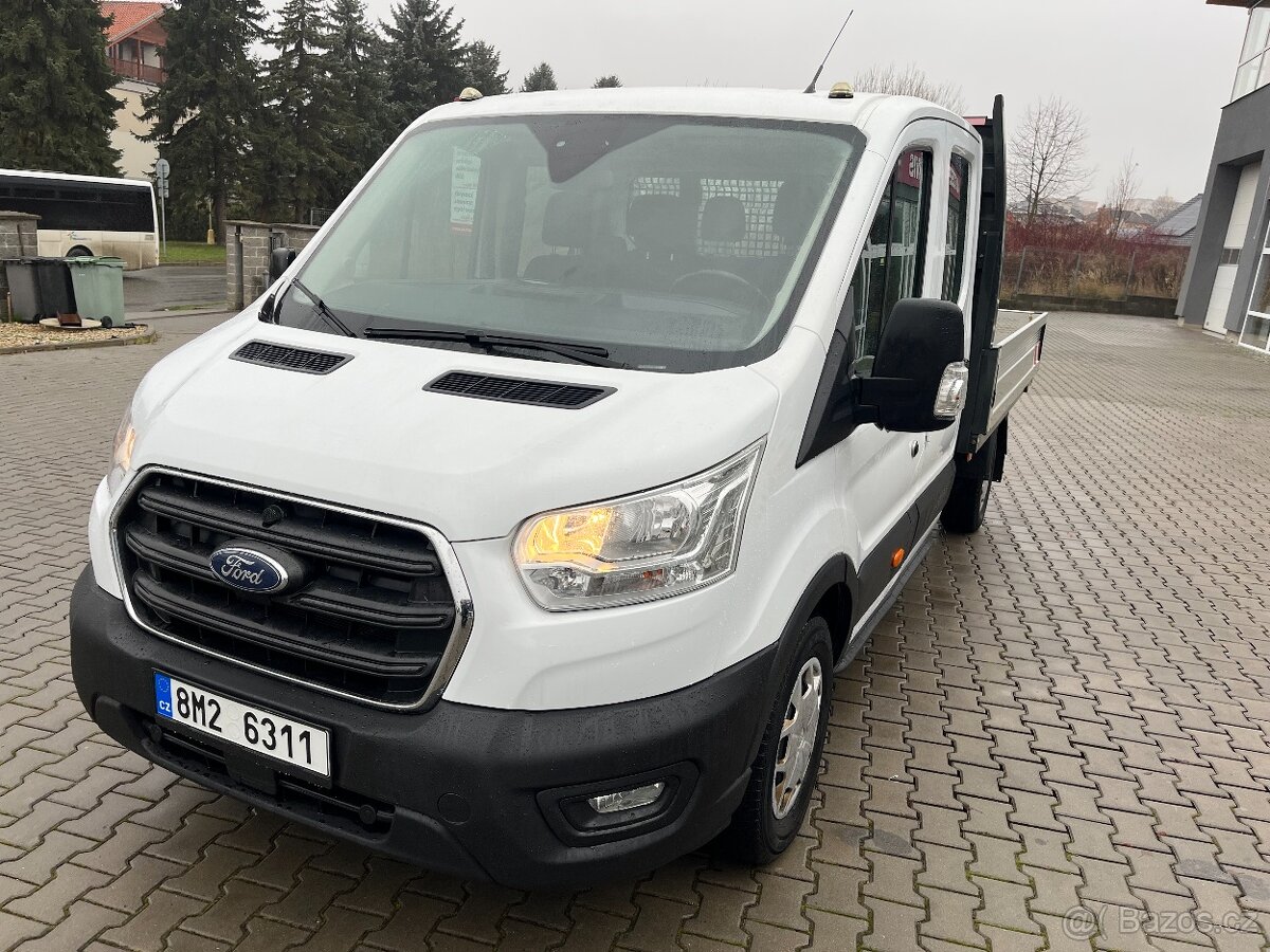 Ford Transit, 2,0 EcoBlue,valník, 96kW,klima,tempomat - 20