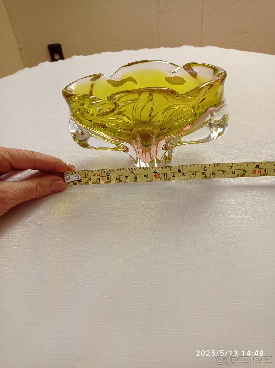 Starožitné hutní sklo, nepoškozené - 20