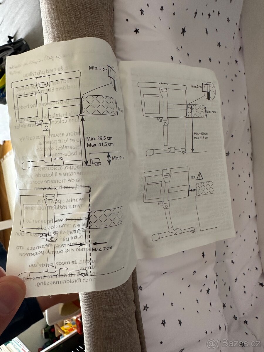 Dětská postýlka Kinderkraft NESTE UP - 20