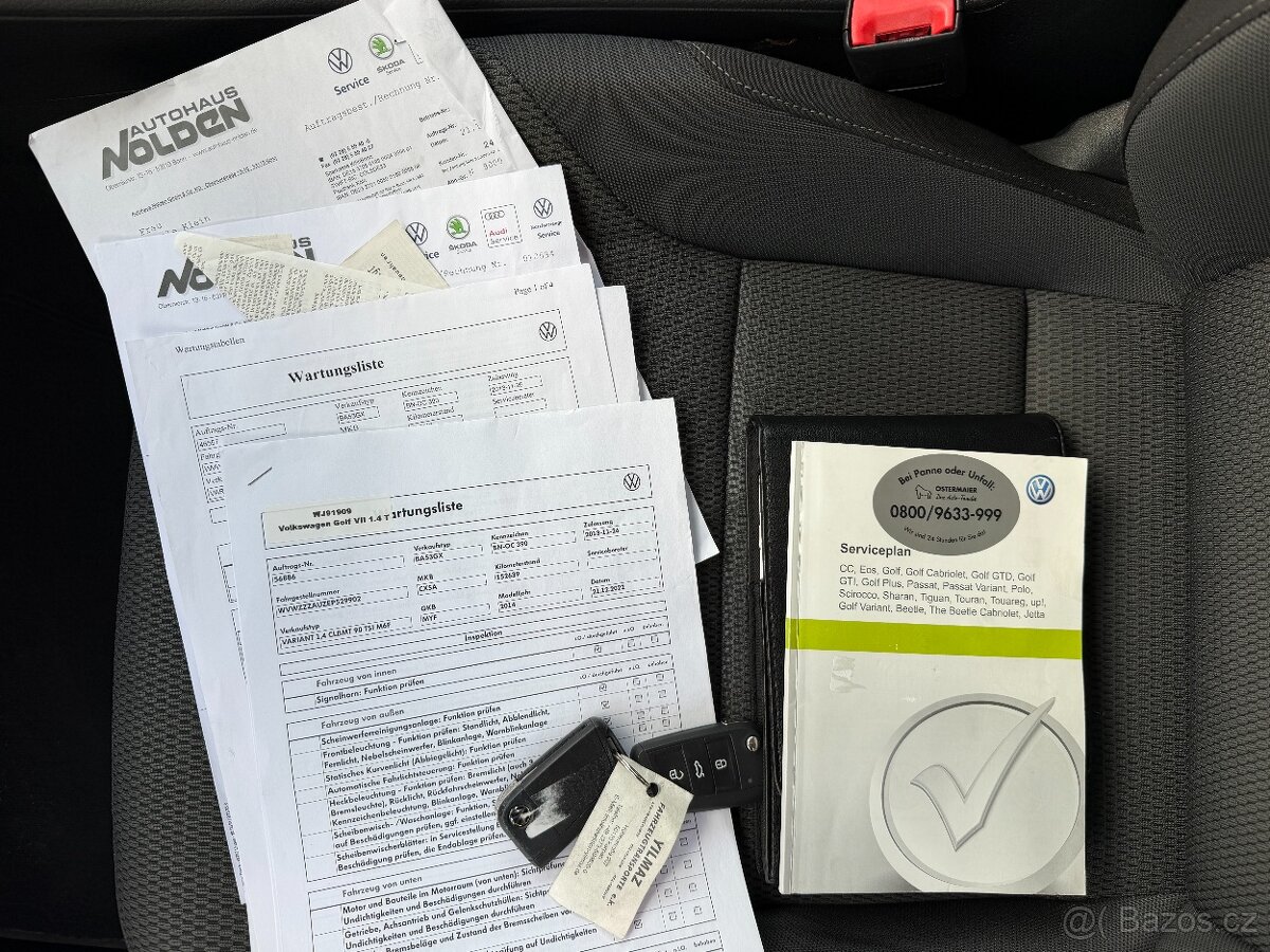 Volkswagen Golf 1,4 TSi Serviska, ParkPilot, ALU - 20