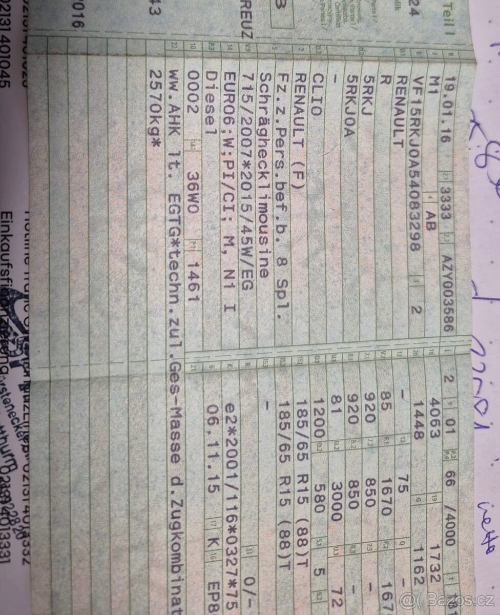 Renault Clio 1.5 dCi, servisovano, navigace - 20