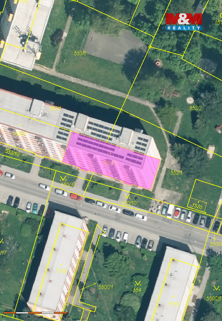 Prodej bytu 3+1, 81 m², Milevsko, ul. J. A. Komenského - 20