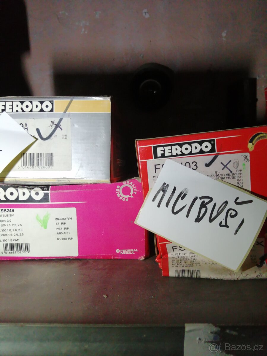 Brzdové čelist různé vozy Ferodo - 20