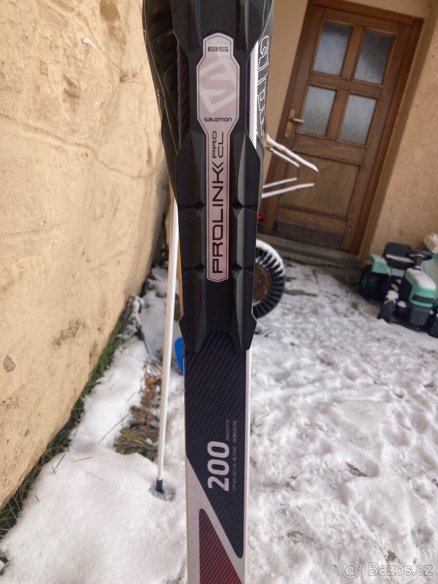 Bězkařský set lyže 200 hůlky 145 boty 41 - 20
