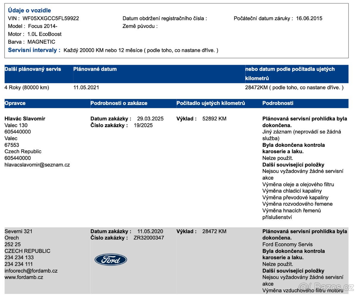 Ford Focus 1.0 EcoBoost 92 kW - 20