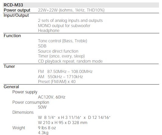 Minisystém DENON RCD-M33, mnoho funkcí, jako nový, DO - 20