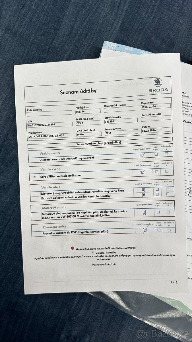 ŠKODA OCTAVIA 1.6 TDI - 20