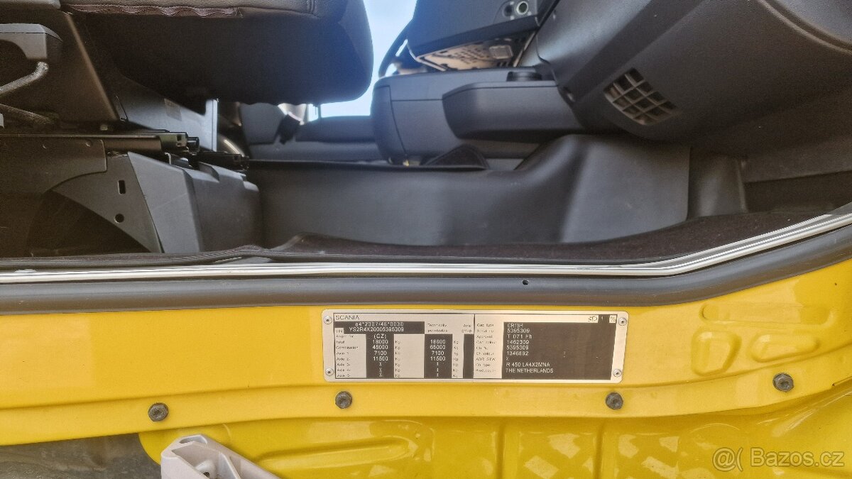 Scania R450 4x2 / Hydraulika / 496 tkm / SKLADEM - 20