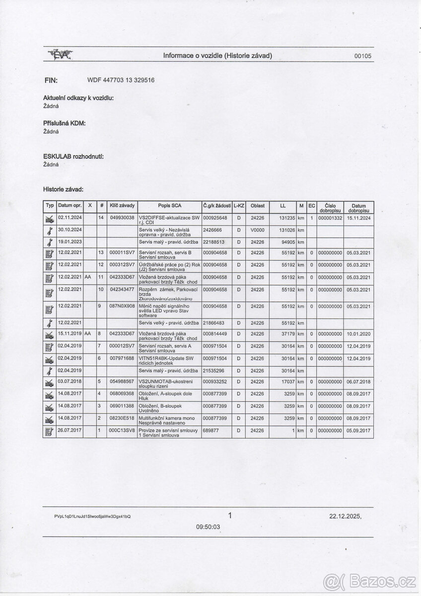 Vito 2,2 CDI, 140 KW, 4X4, 2017, LONG - 20
