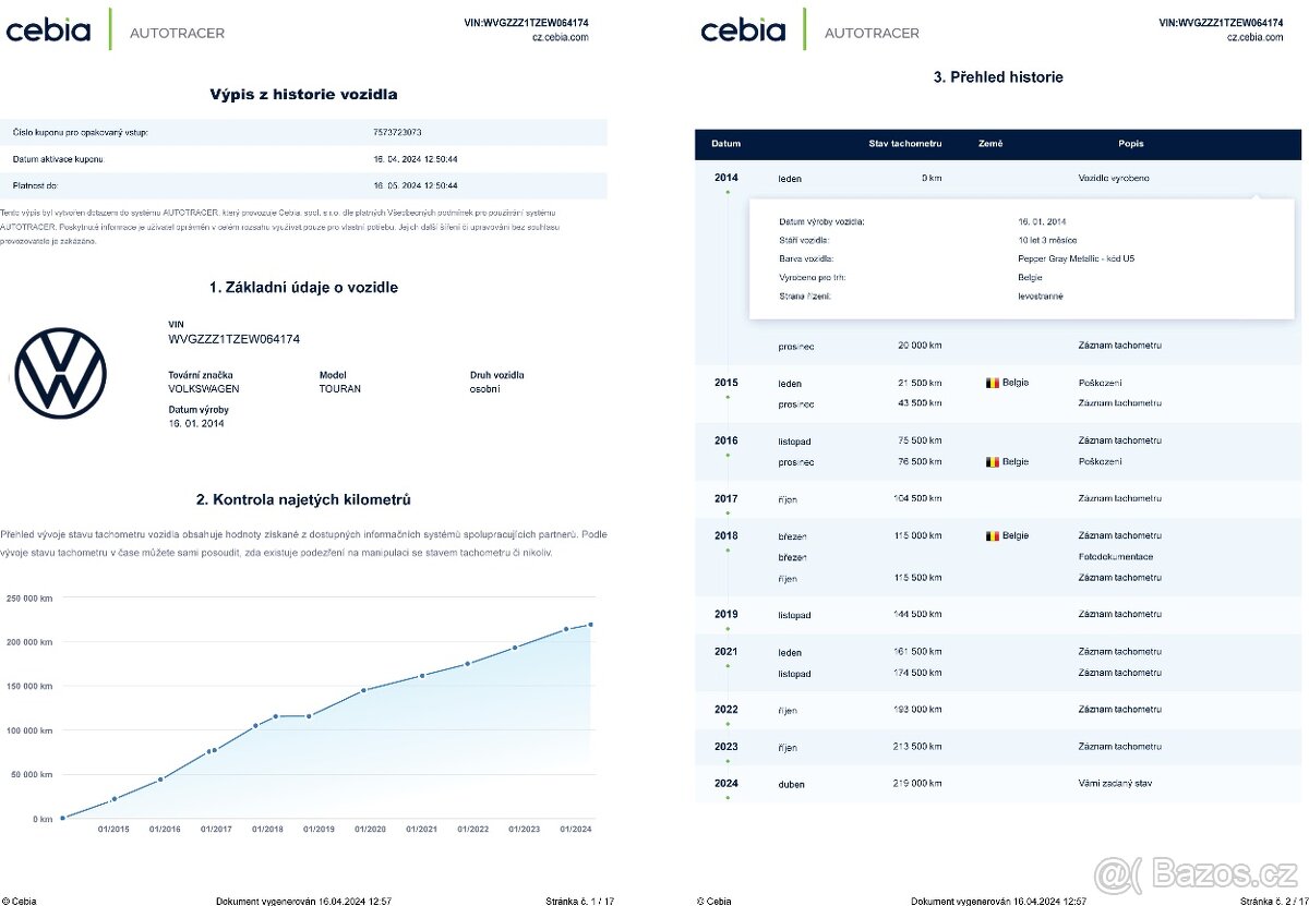 VW Touran 1.6 TDi Navigace,Climatronic - 20