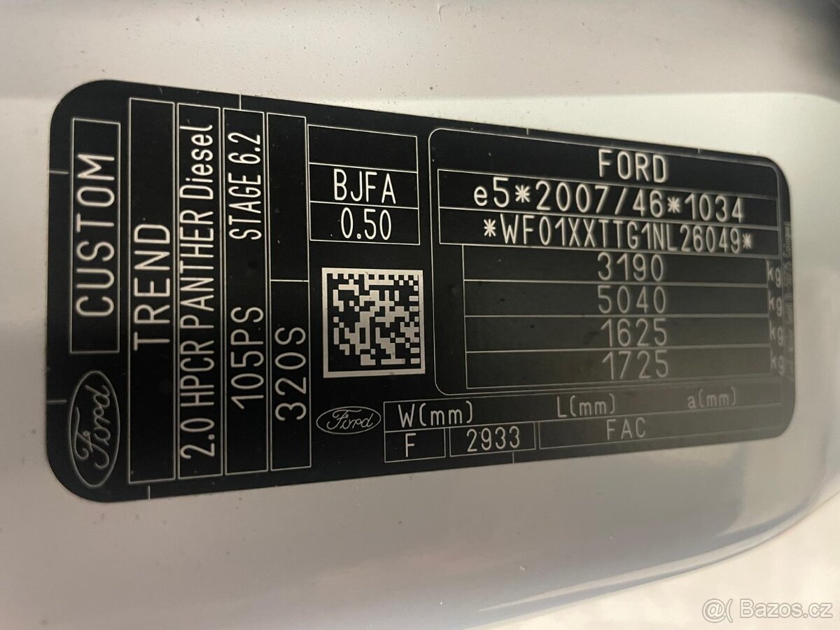 Ford Transit Custom 2,0TDCi 9Míst - 20