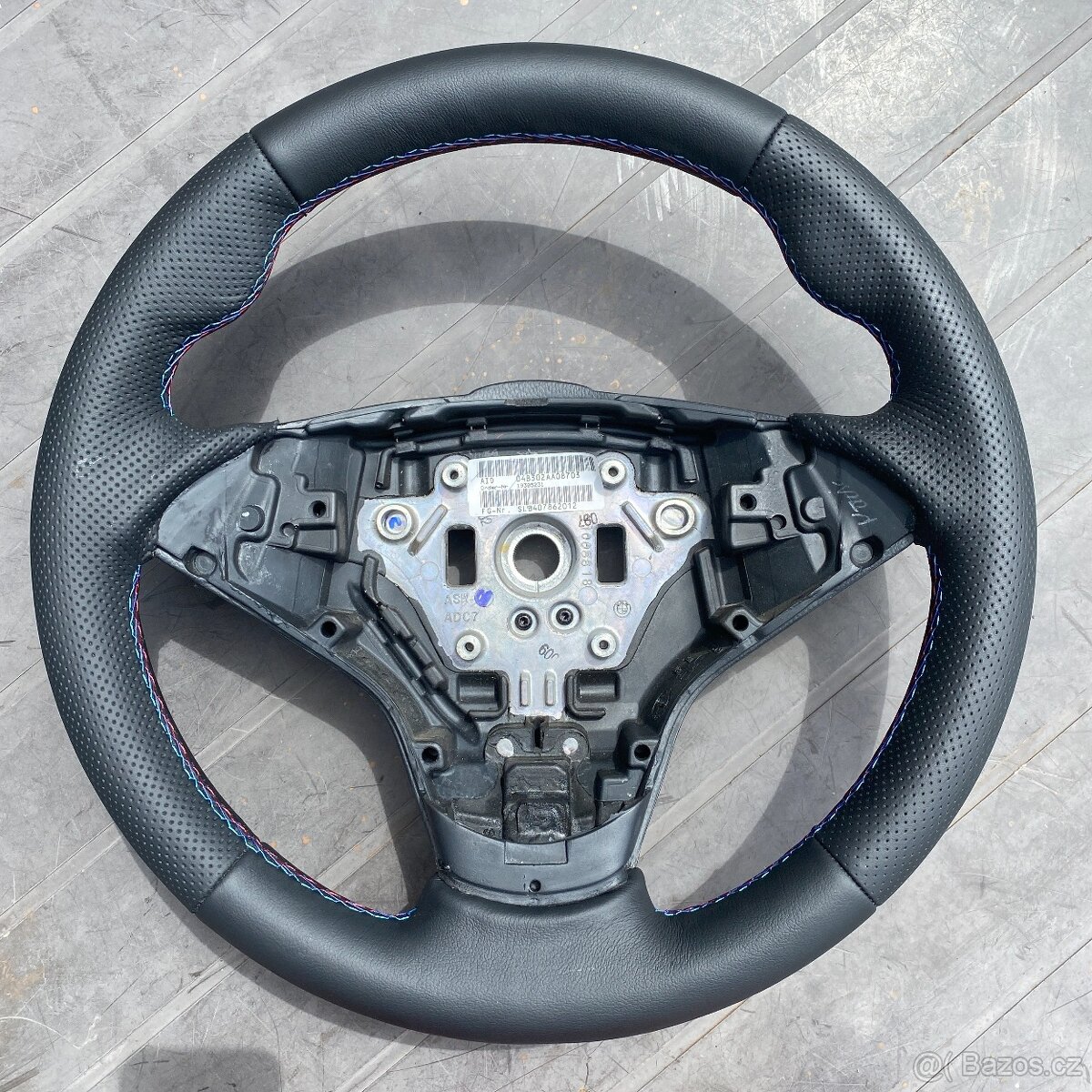 Bmw 5 E60, E61 nový kožený volant - 20