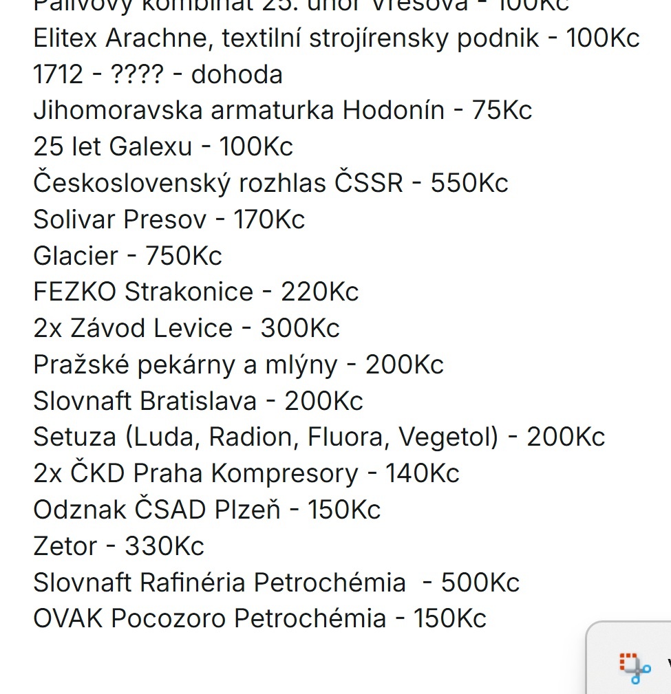 velky mix jehlovych smaltovych odznaku, CSSR, podniky a orga - 20