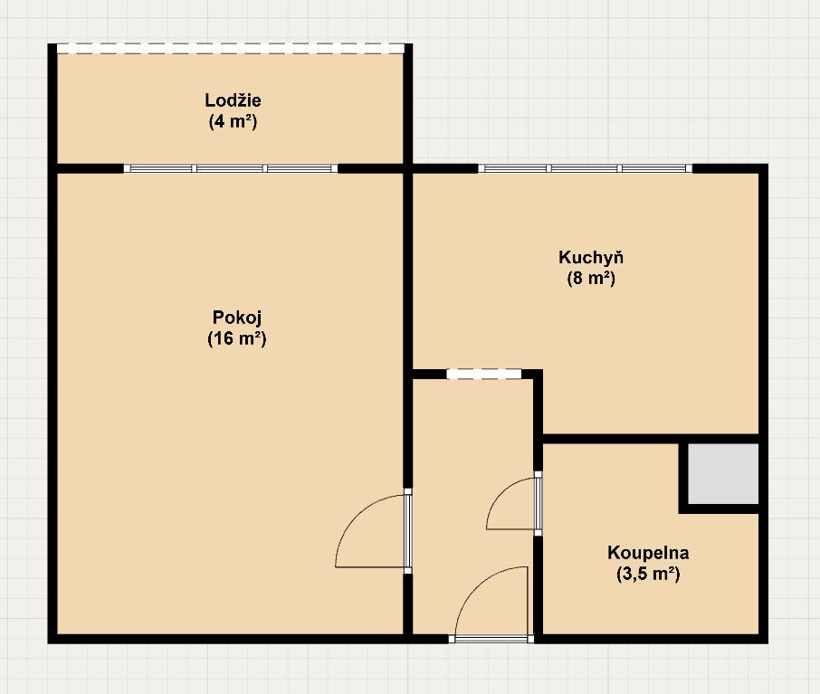 Prodám klidný byt 1+1 s lodžií po rekonstrukci, Šumperk - 20
