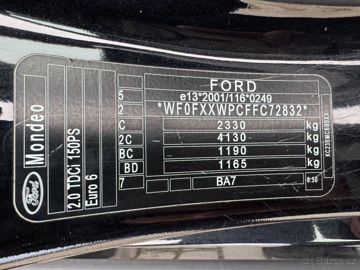 FORD MONDEO 2.0TDCi 110kW MANUÁL - 20